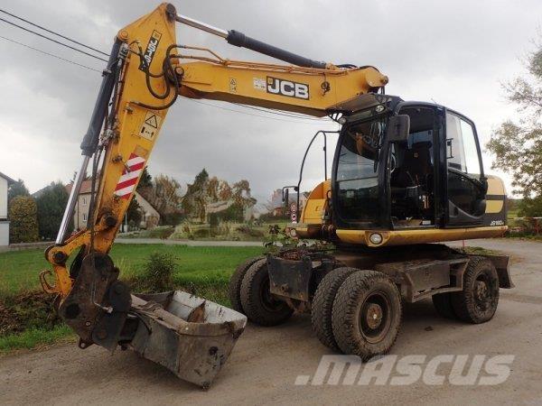 JCB JS 160 W Kolesové rýpadlá
