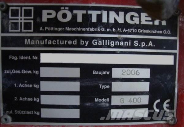  _JINÉ Pottinger - G 400 Traktory