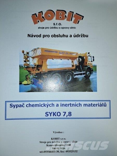  Kobit SYKO 8H Posýpače soli a piesku