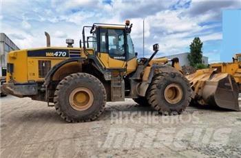 Komatsu 470 Kolesové nakladače