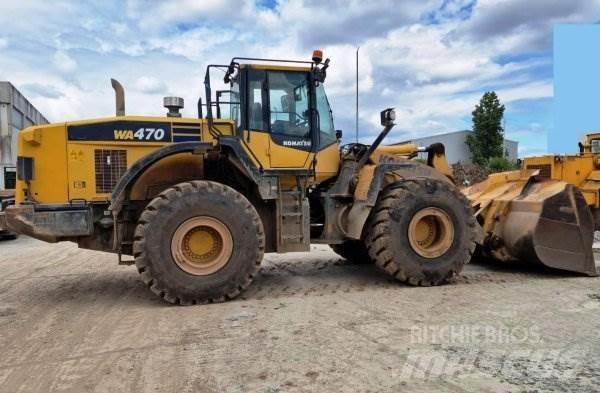 Komatsu 470 Kolesové nakladače