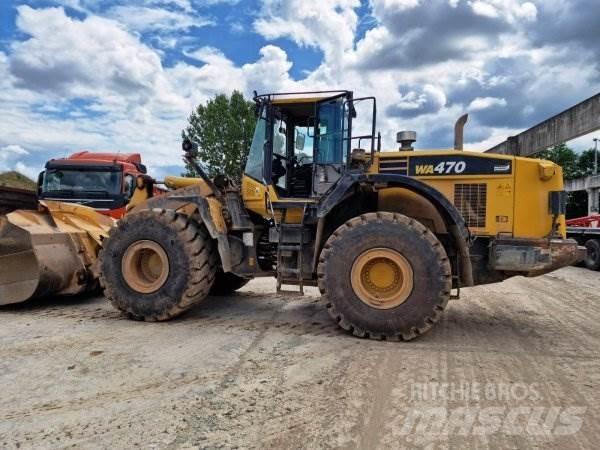 Komatsu 470 Kolesové nakladače