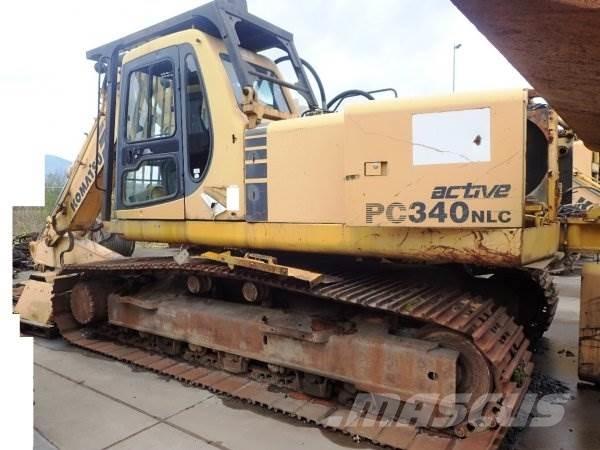 Komatsu PC 340 Pásové rýpadlá