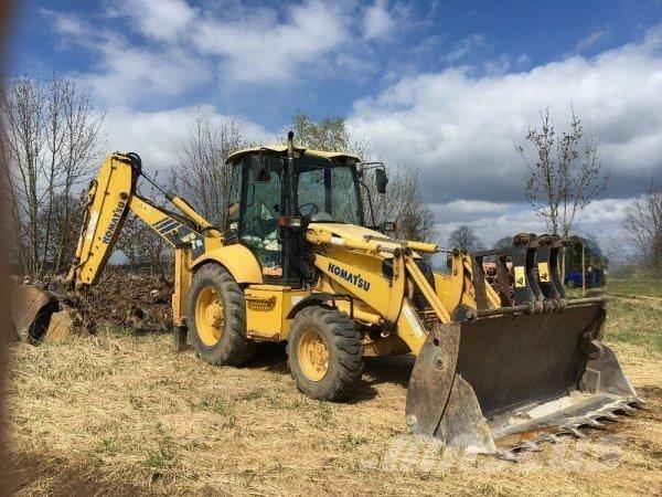 Komatsu WB 97 R2 Rýpadlo-nakladače