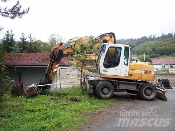 Liebherr A 314 Kolesové rýpadlá