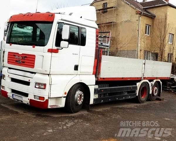 MAN TGA 26.362 Plošinové nákladné automobily/nákladné automobily so sklápacími bočnicami