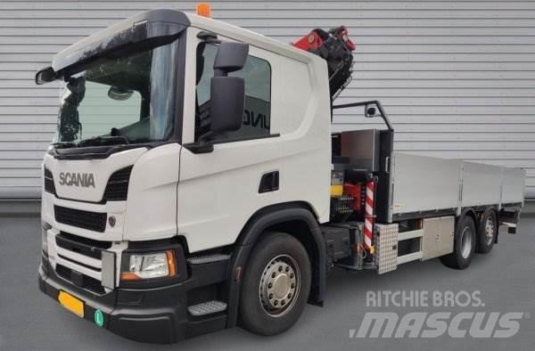 Scania P410 Autožeriavy, hydraulické ruky