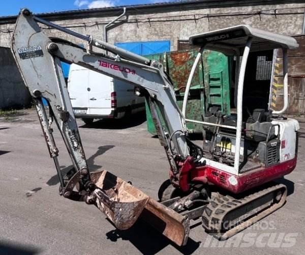 Takeuchi TB 016 Mini rýpadlá < 7t