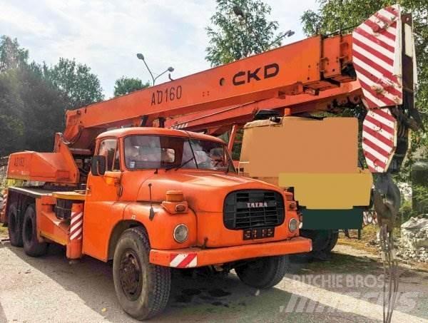 Tatra AD16 Autožeriavy, hydraulické ruky