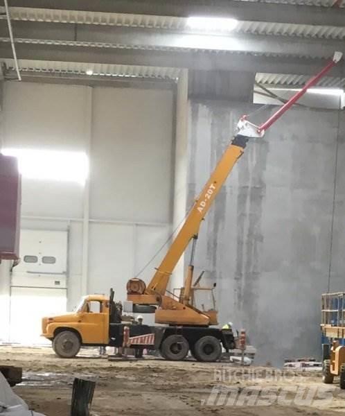 Tatra T148 +ČKD AD 20T Autožeriavy, hydraulické ruky
