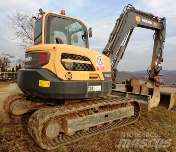 Volvo ECR 88 D Pásové rýpadlá
