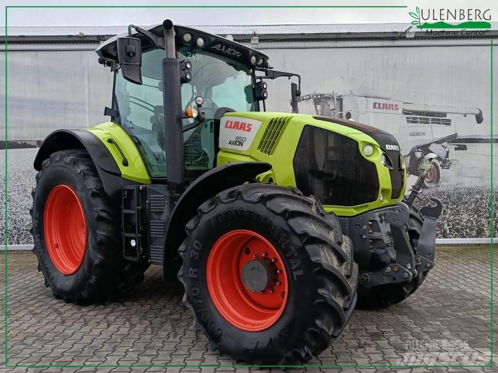 CLAAS Axion 850 CIS Traktory
