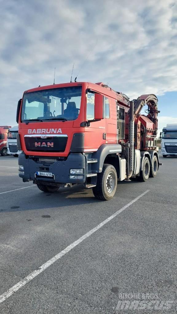 MAN TGS 26.540 6X6 Štiepkovače