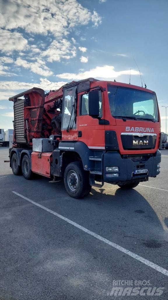 MAN TGS 26.540 6X6 Štiepkovače