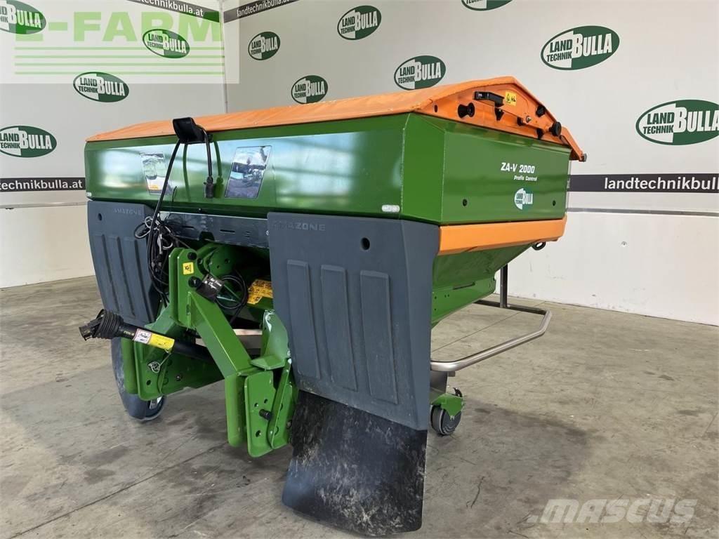 Amazone za-v 2000 Rozmetadlá priemyselných hnojív