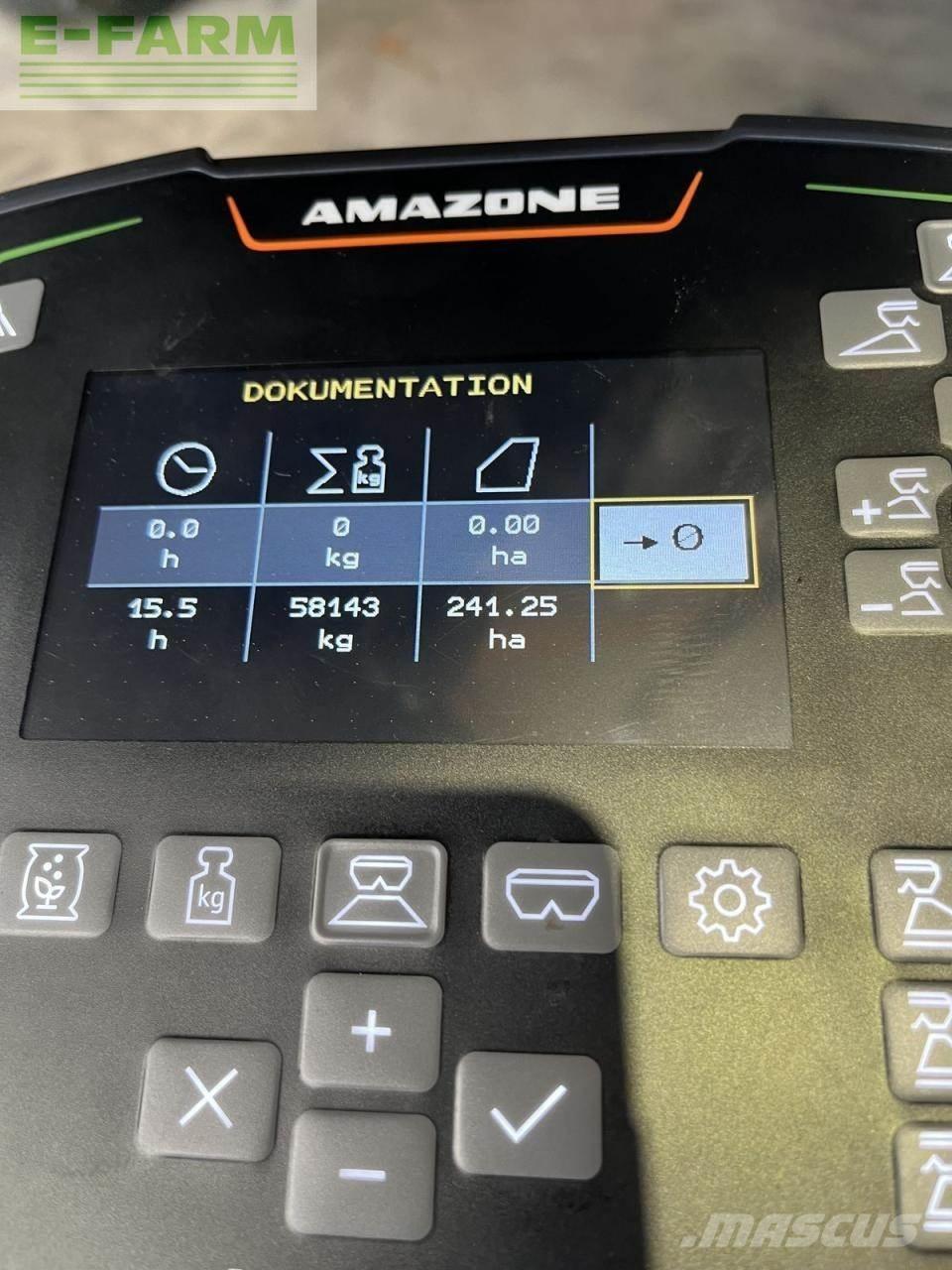 Amazone za-v 2000 Rozmetadlá priemyselných hnojív