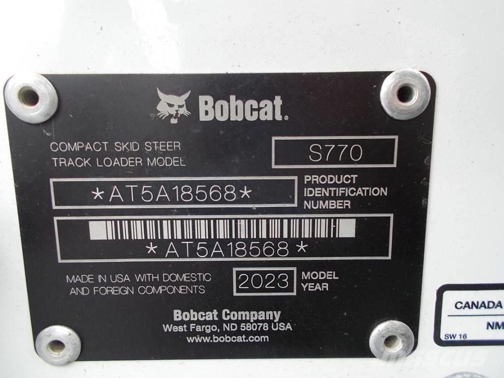 Bobcat S770 Šmykom riadené nakladače