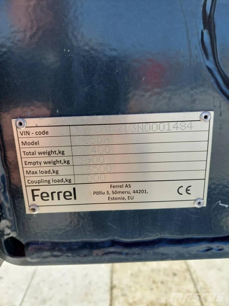 Ferrel 135 DH Vyklápacie prívesy