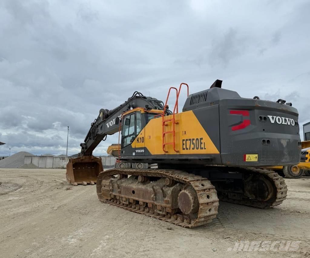 Volvo EC 750 EL Pásové rýpadlá