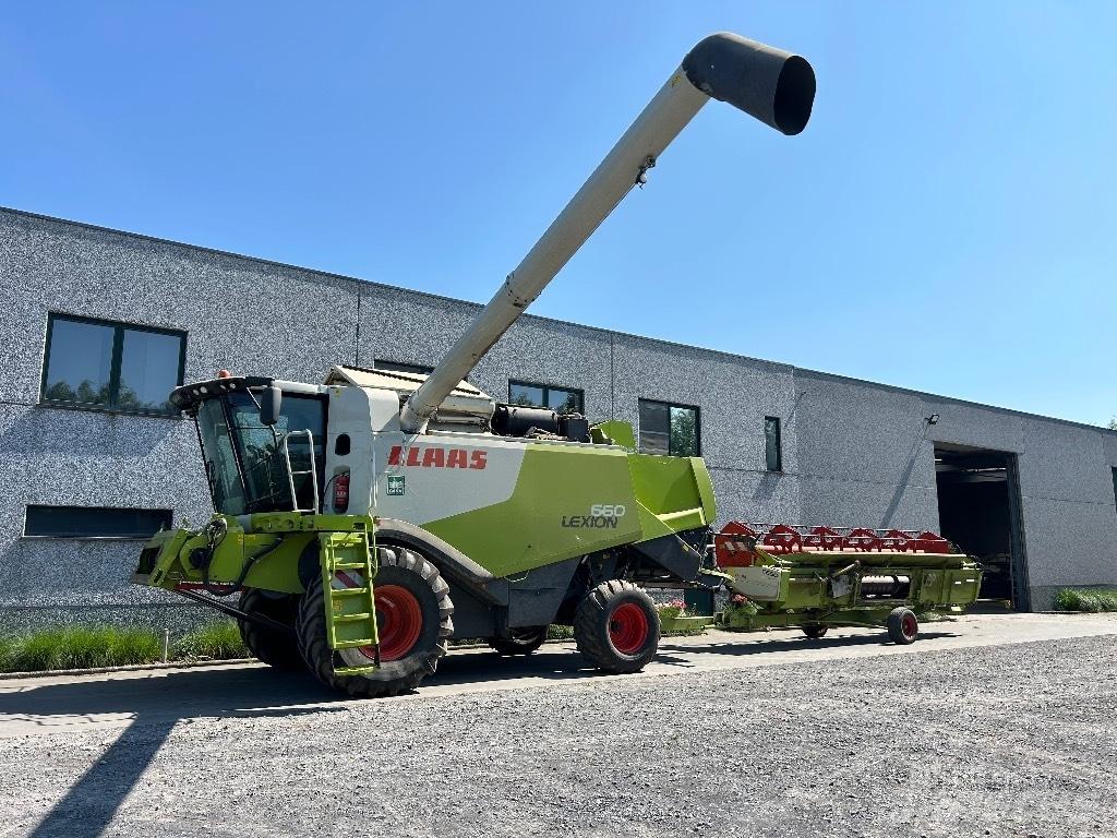 CLAAS Lexion 660 Kombinované zberacie stroje