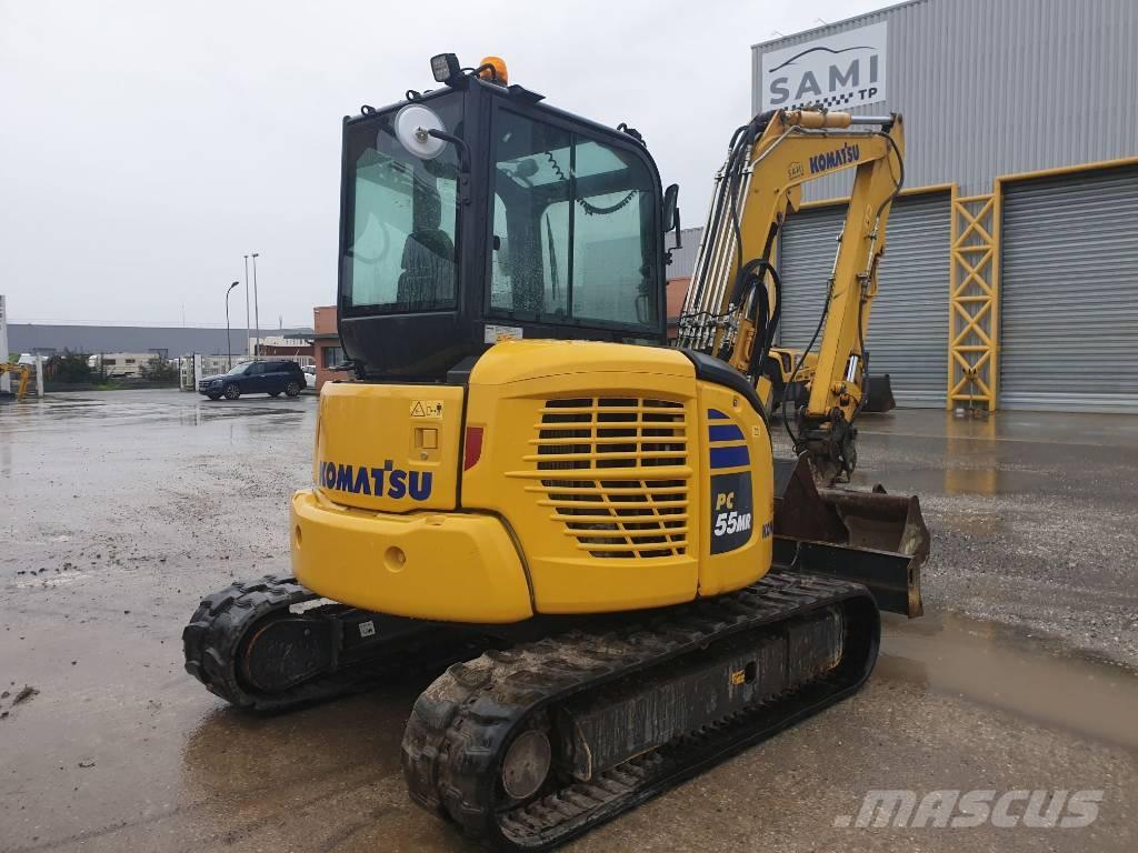 Komatsu PC55MR-5 Mini rýpadlá < 7t
