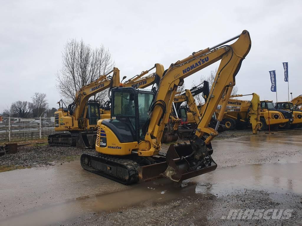 Komatsu PC55MR-5 Mini rýpadlá < 7t