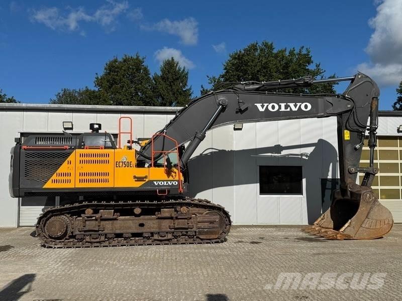 Volvo EC 750 EL Pásové rýpadlá