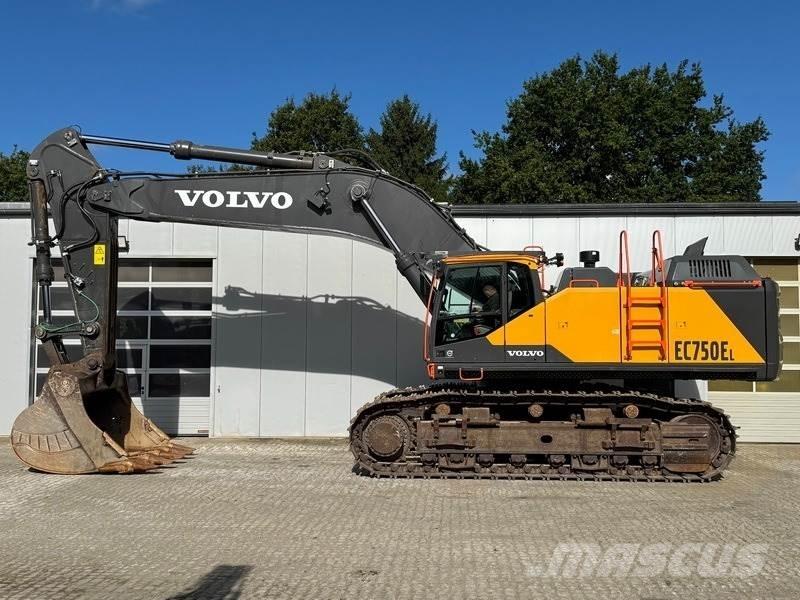 Volvo EC 750 EL Pásové rýpadlá