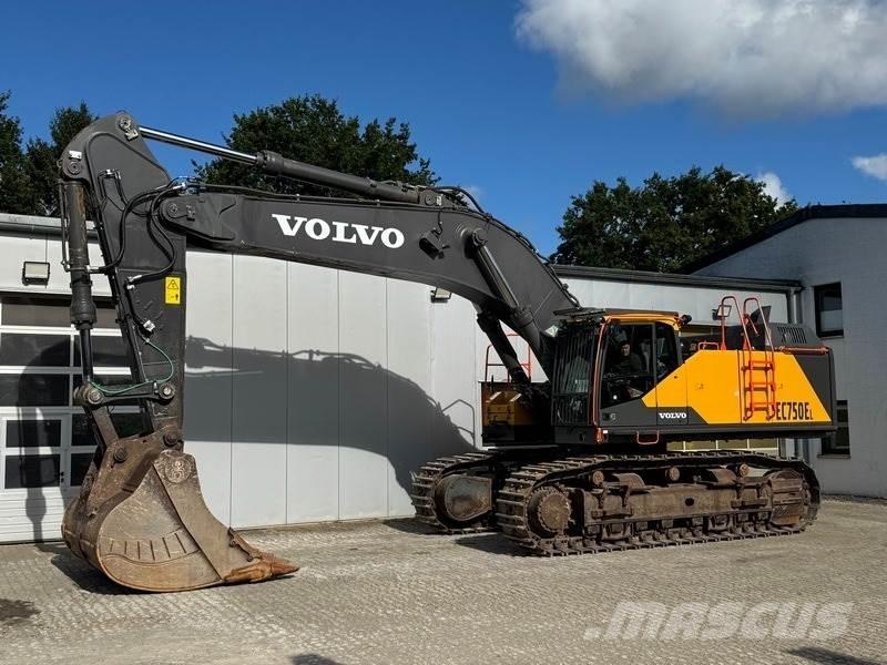 Volvo EC 750 EL Pásové rýpadlá