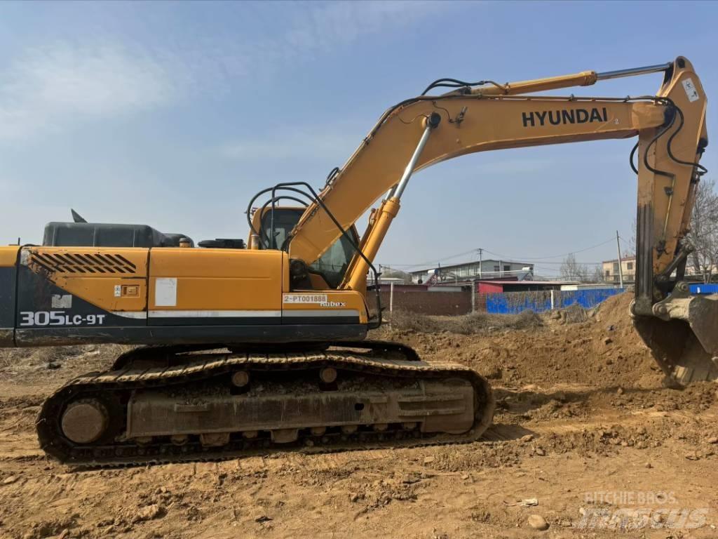 Hyundai R305lc-9t Pásové rýpadlá