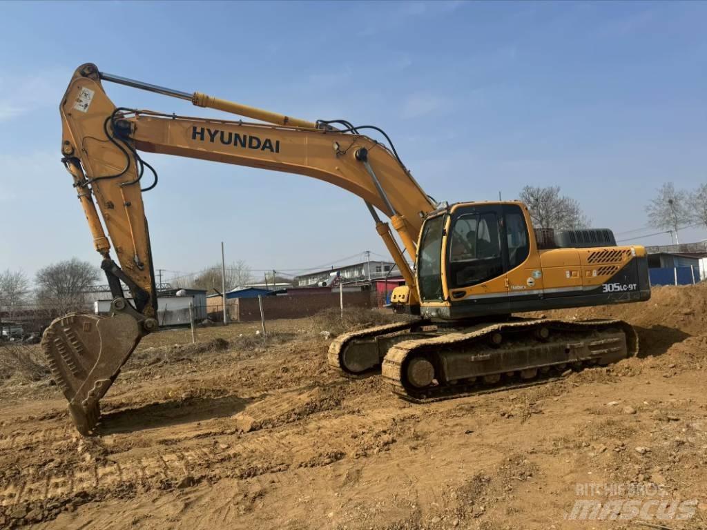 Hyundai R305lc-9t Pásové rýpadlá