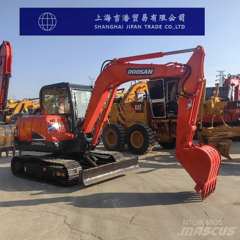 Doosan DX 60 Mini rýpadlá < 7t