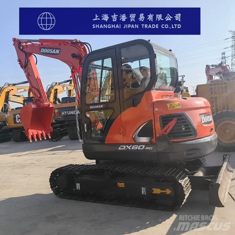 Doosan DX 60 Mini rýpadlá < 7t