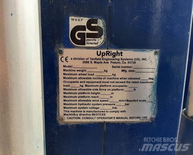 UpRight UL25AC Ďalšie zdvíhacie zariadenia a plošiny