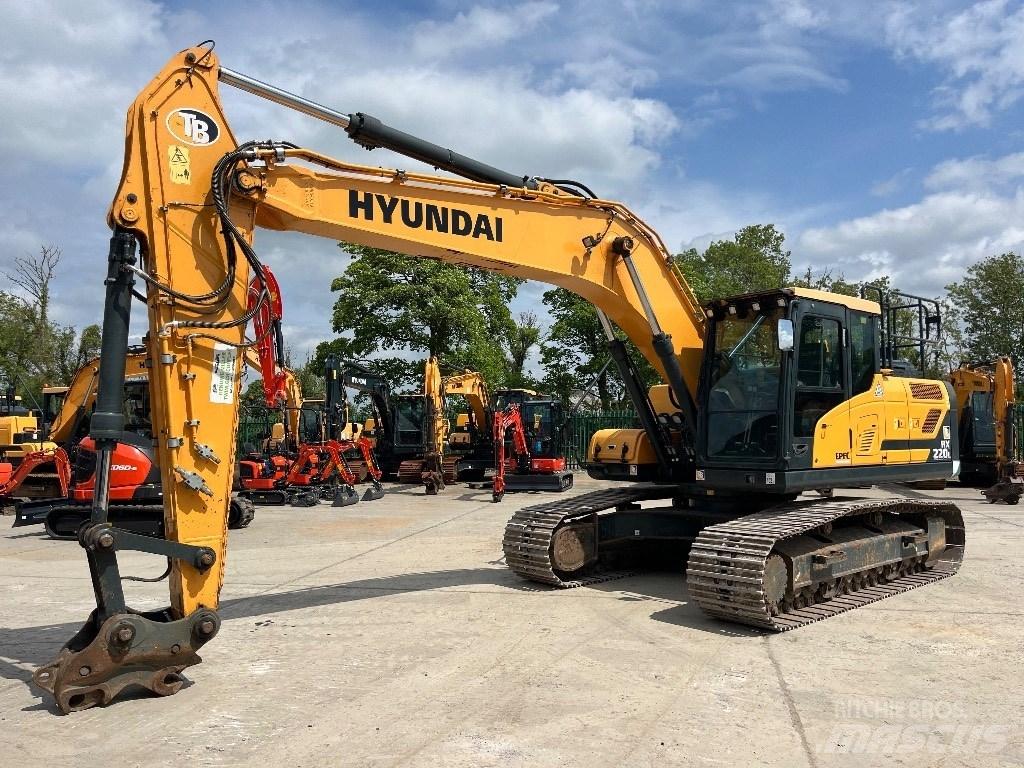 Hyundai HX 220 L Pásové rýpadlá
