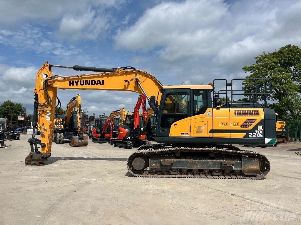 Hyundai HX 220 L Pásové rýpadlá