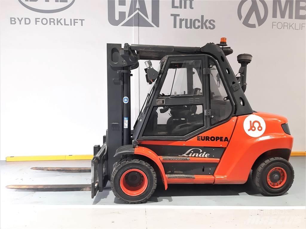 Linde H80D 01 900 Dieselové vozíky