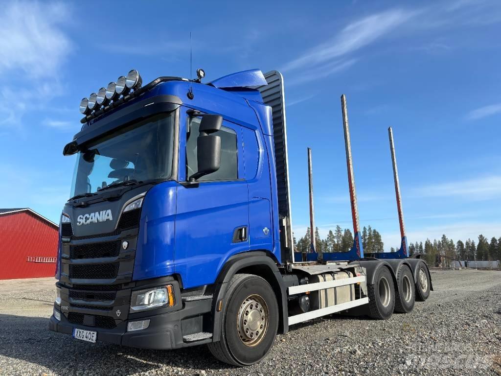 Scania R 650 Nákladné vozidlá na prepravu dreva