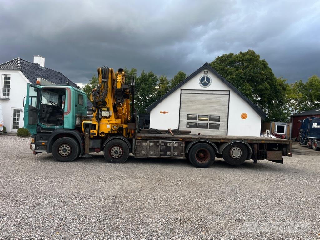 Scania 124 G 420 Autožeriavy, hydraulické ruky