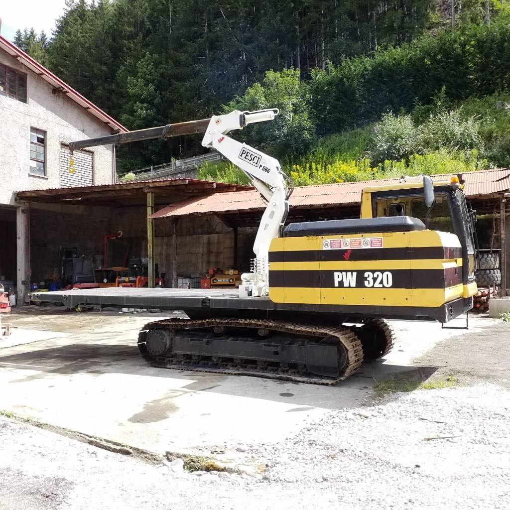 CAT PW 320 Pásové sklápače