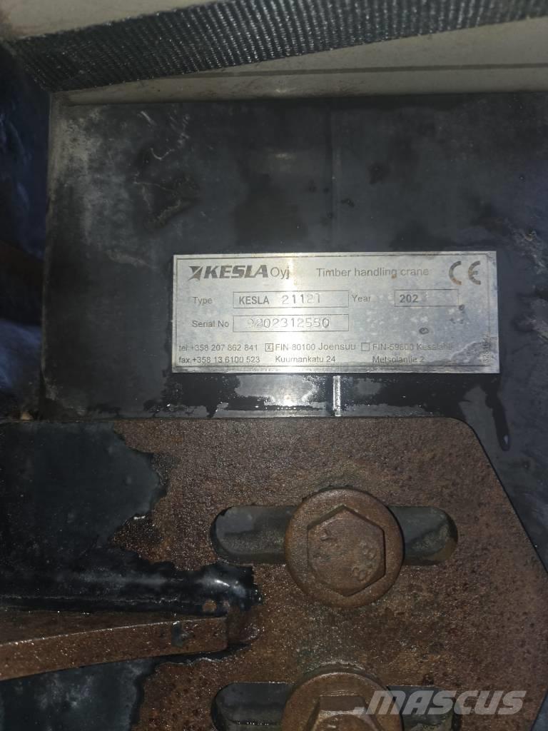 Kesla 2112T Lesnícke žeriavy