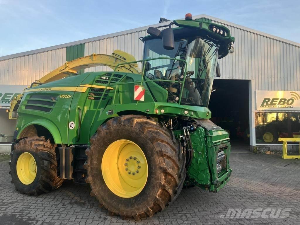 John Deere 8600 Žacie rezačky