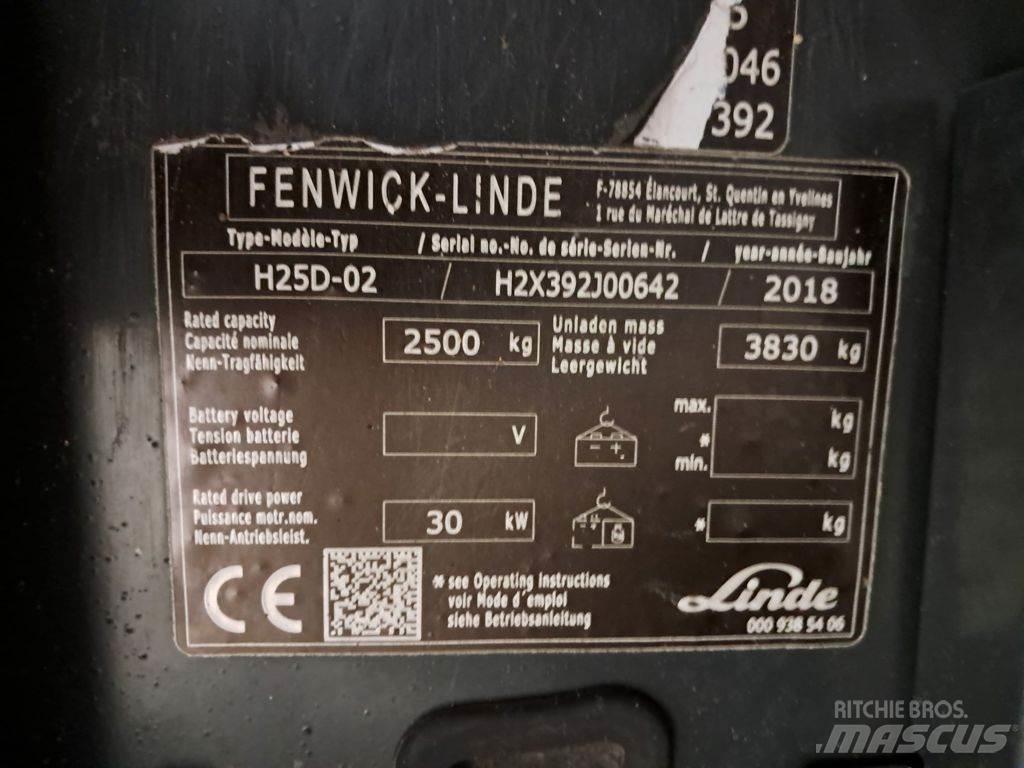 Linde H25D-02 Dieselové vozíky