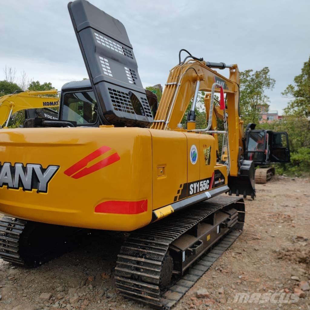 Sany SY 155 C Pásové rýpadlá