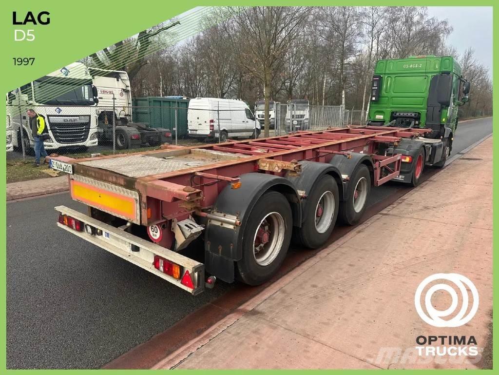 LAG O-3-39L Kontajnerové návesy