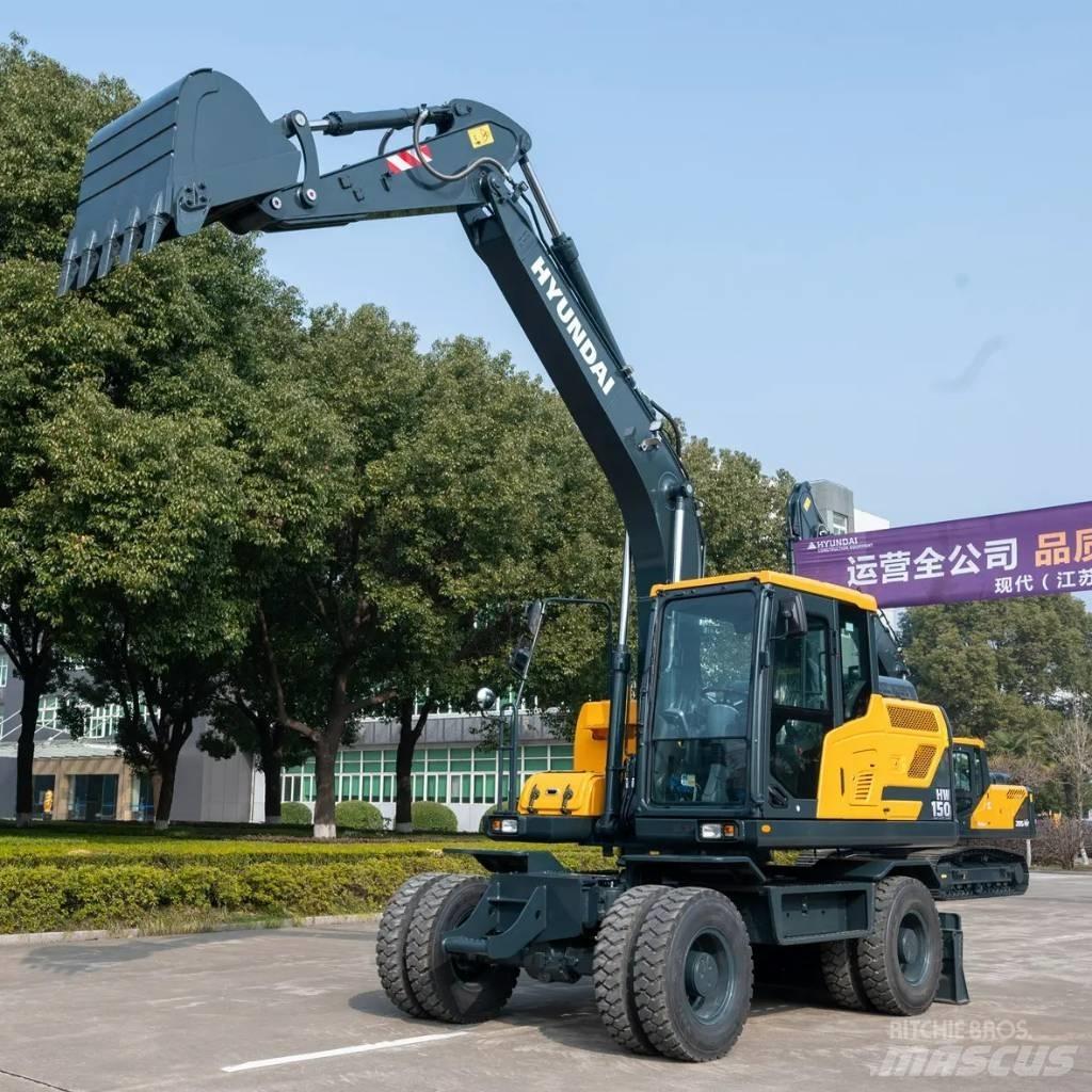 Hyundai HW 150 Kolesové rýpadlá
