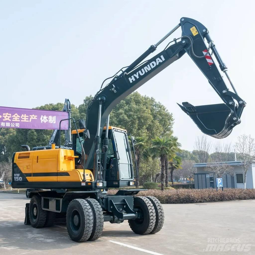 Hyundai HW 150 Kolesové rýpadlá