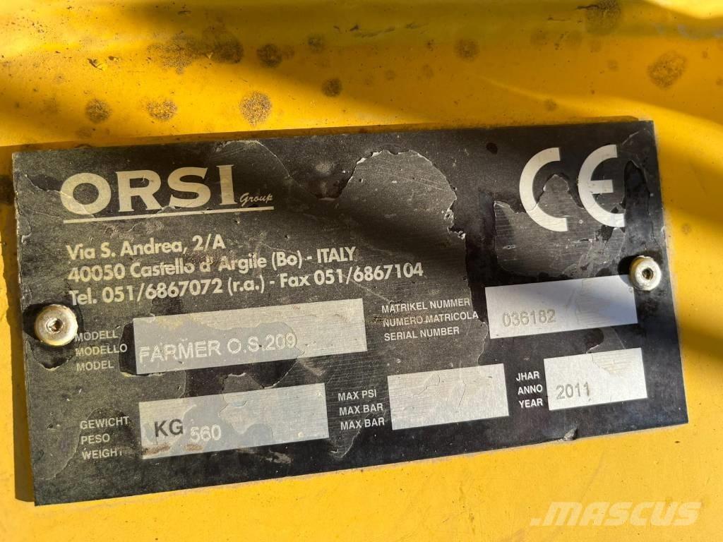 Orsi FARMER OS 209 Žacie stroje