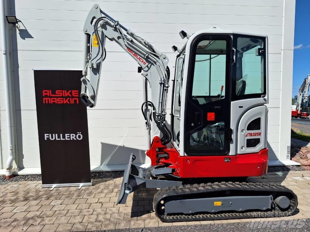 Takeuchi TB325R Mini rýpadlá < 7t