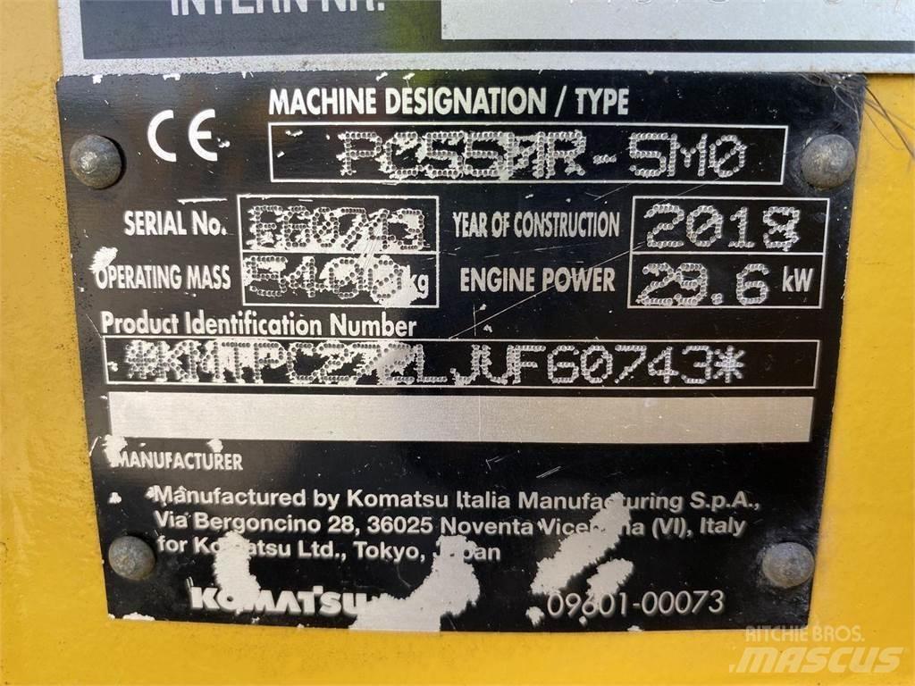 Komatsu PC55MR-5 Kolesové rýpadlá